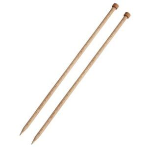 Agujas rectas Symfonie Natural de 40 cm -  KnitPro