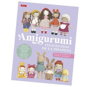 Libro Amigurumis felices de la infancia - Ed.Drac