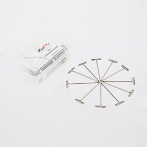Agujas bloqueadoras T-pins - KnitPro