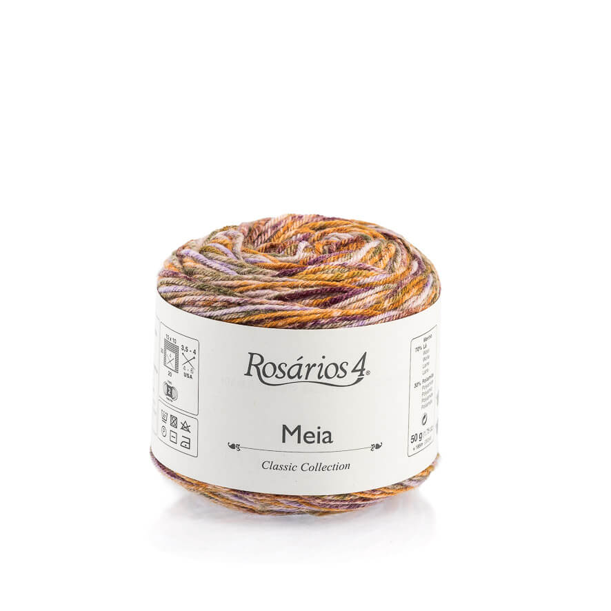 Meia Print - Rosarios 4
