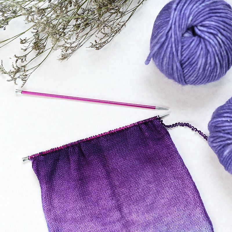 Agujas rectas Zing 40 cm - KnitPro - Imagen 3