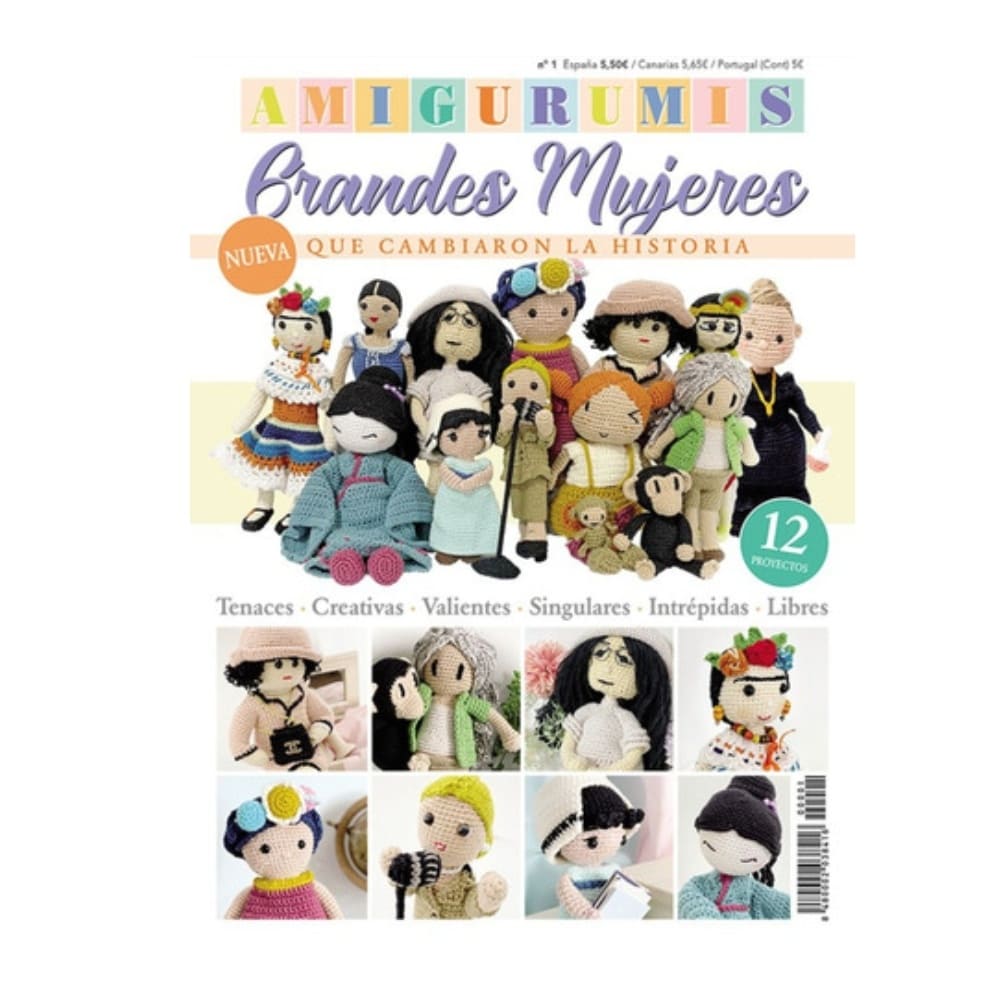REVISTA AMIGURUMIS GRANDES MUJERES