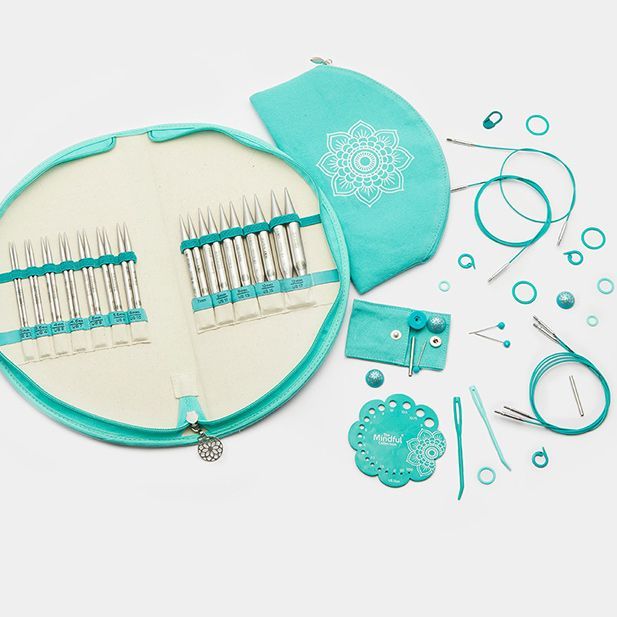 Estuche Gratitude de agujas intercambiables de 13 cm Mindful - KnitPro