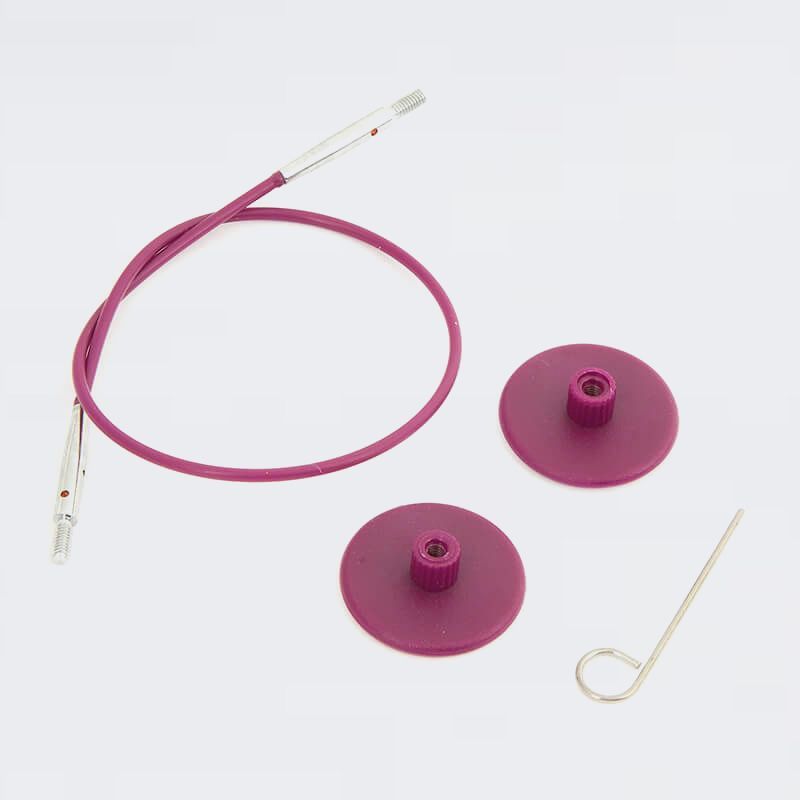 Cable de acero Purple - KnitPro - Imagen 2