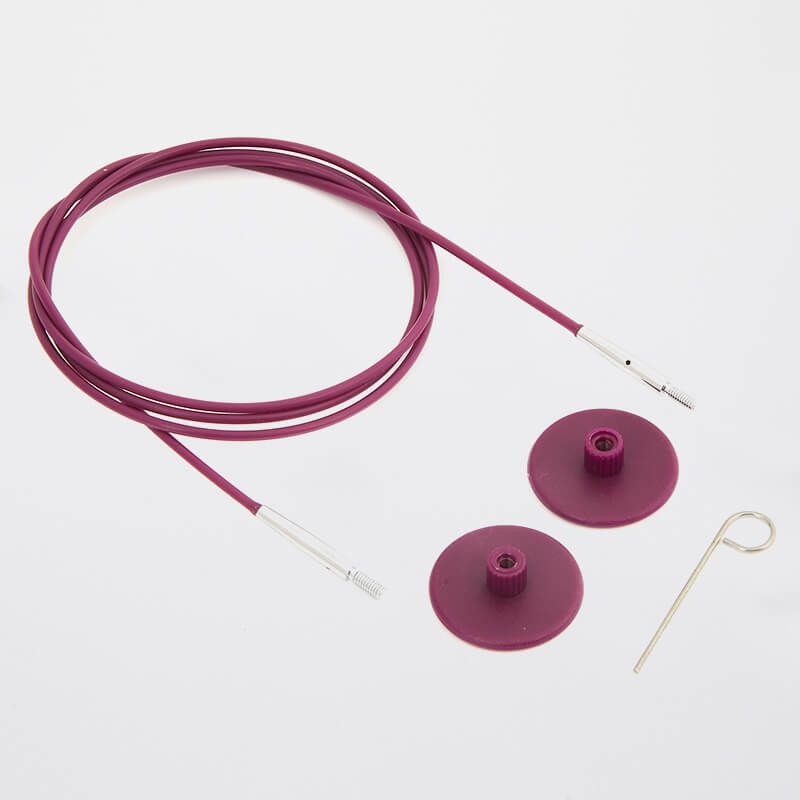 Cable de acero Purple - KnitPro - Imagen 4