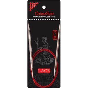 Aguja Circular Red Lace 80 cm - ChiaoGoo