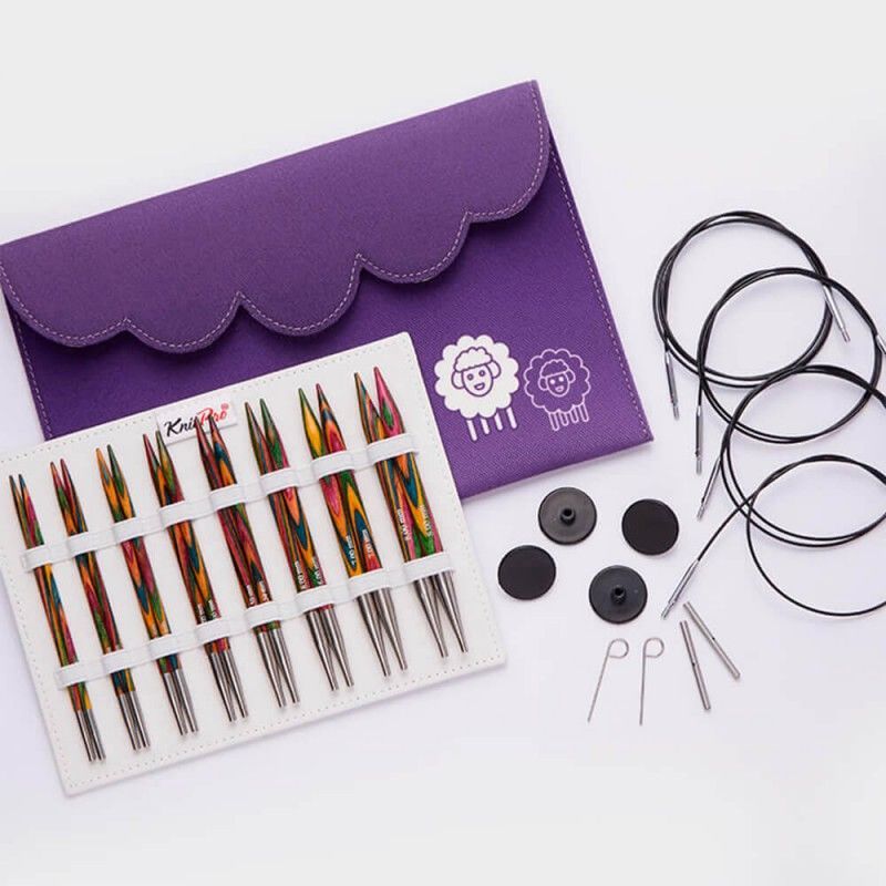 Set De Agujas Circulares Intercambiables Symfonie Deluxe - KnitPro