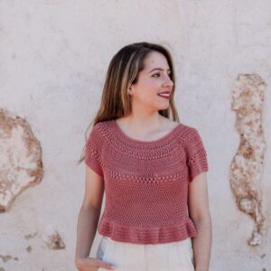 Kit Top Preppy de Mimi Sueña y Crochetea (@mimicrochetea)