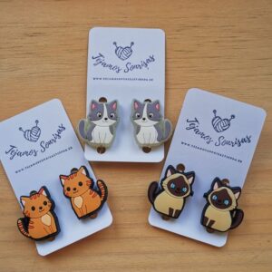 Topes para agujas de Gatitos