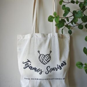 Tote Bag Algodón - Tejamos Sonrisas