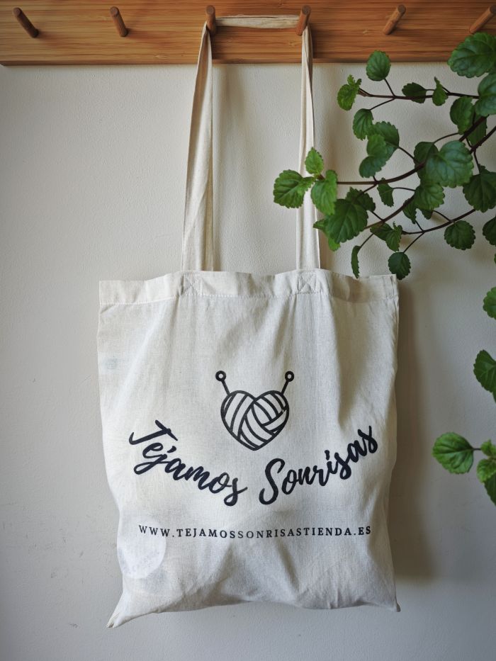 Tote Bag Algodón - Tejamos Sonrisas