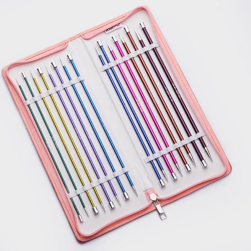 Set de agujas Zing de punta única Deluxe - Knit Pro