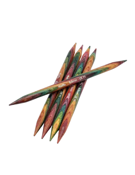 Agujas de doble punta Symfonie 2 de 15 cm - Knit Pro - Imagen 2